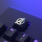 1pc Artisan Metal Keycaps for Mechanical Gaming Keyboard WOW / ROG / Spider-man / IG / RNG / The Avengers